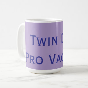 Pro Vaccine Twin Dad Coffee Mug