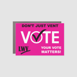 Pro Voting Car Magnet