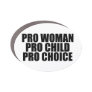 Pro Woman Pro Child Pro Choice Feminist Prochoice Car Magnet