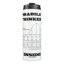 Probabilistic Thinker Inside Bell Curve Humor