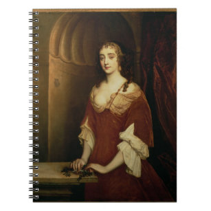 Probable portrait of Nell Gwynne (1650-87), mistre Notebook