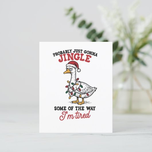 Probably Just Gonna Jingle Some Goose Christmas (Standing Front)