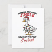 Probably Just Gonna Jingle Some Goose Christmas  (Front)