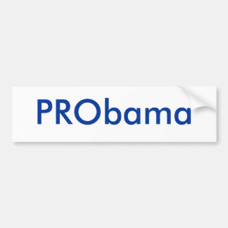 PRObama Bumper Sticker