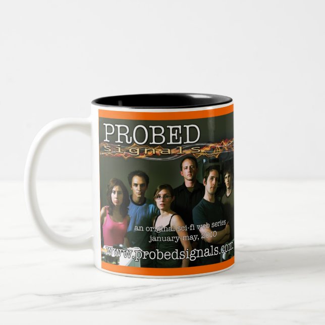 PROBED:signals Cast Mug (Left)