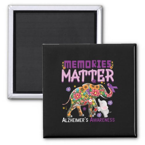 Problem Elephant Heimer Heimers Awareness  Magnet