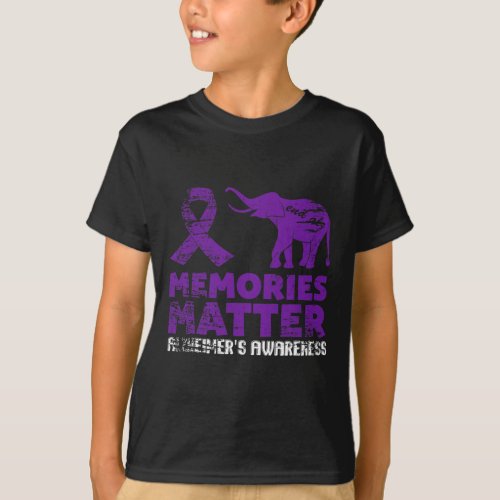 Problem Heimer _ Purple Elephant 1  T_Shirt