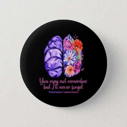 Problem Heimer Purple Heimers Awareness  Button