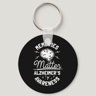Problem Heimer's Awareness End Heimer  Keychain