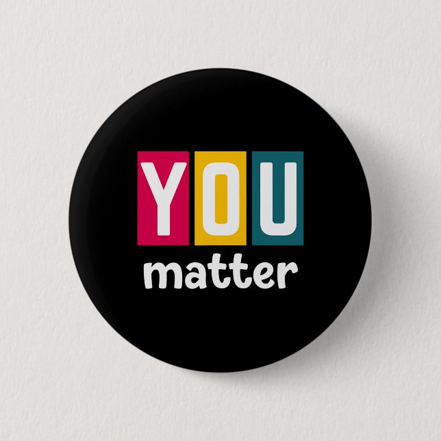 Problem Mental Health Awareness For Women  Button (Front)