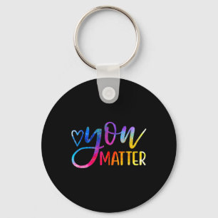 Problem - Mental Health Awareness Inspirational Gi Keychain