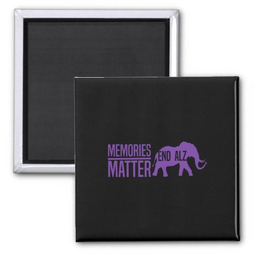 Problem Purple Elephant And Text Heimer  Magnet