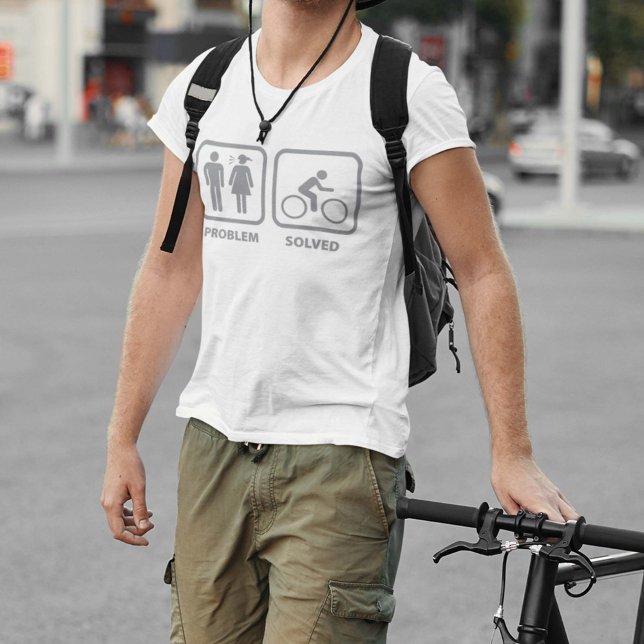 Problem Solved Cycling T-Shirt (Creator Uploaded)