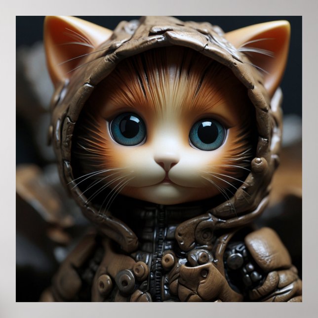 Problem Solver Paws Poster (Front)