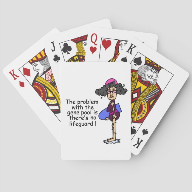 Problem With the Gene Pool Poker Cards (Back)