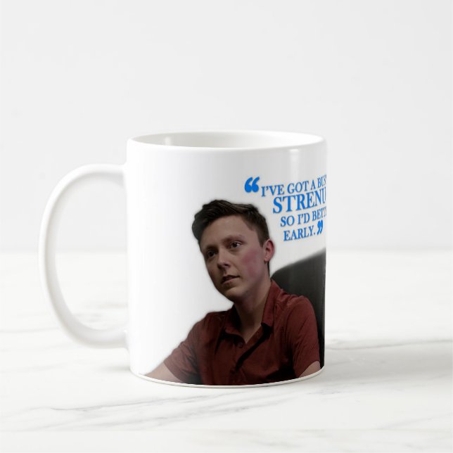 Problems Higher Up Nick Mug (Left)