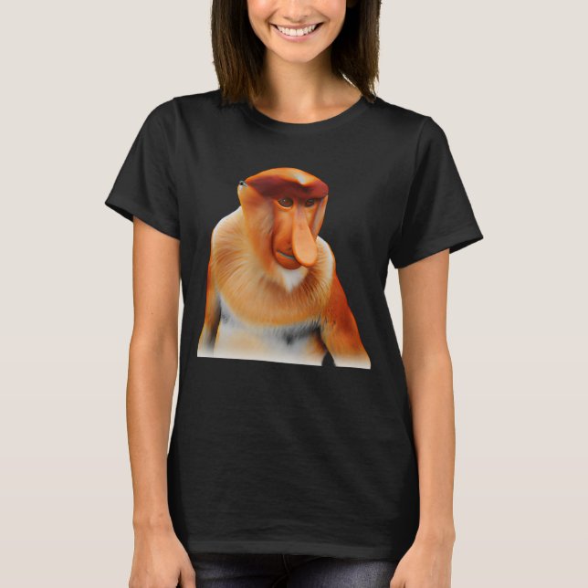 Proboscis Monkey T-Shirt (Front)