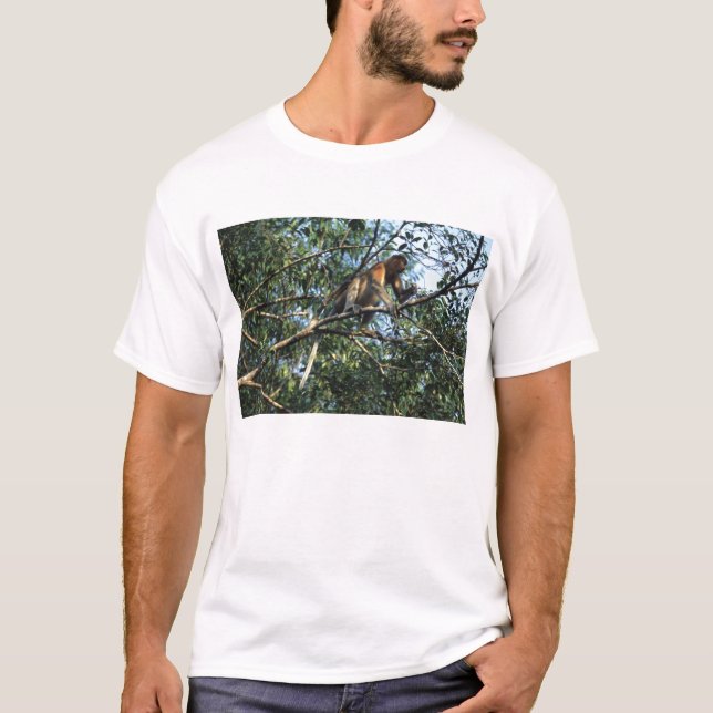 Proboscis Monkey T Shirt (Front)