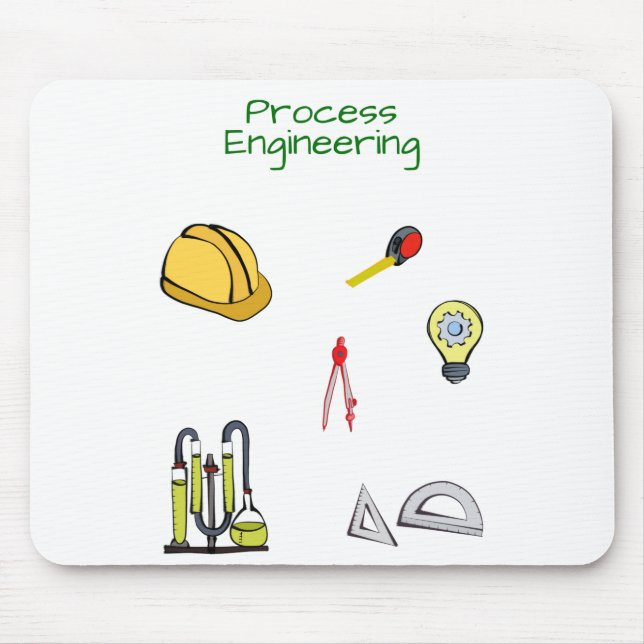 Process engineer Chemical engineering Mouse Pad (Front)