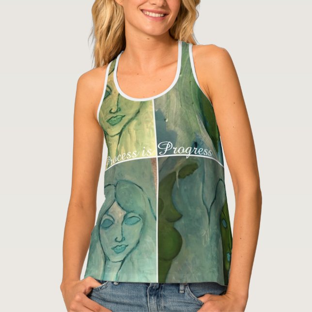 Process is Progress Tank Top (Front)