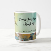 Process Your Trauma Through Art Mug.