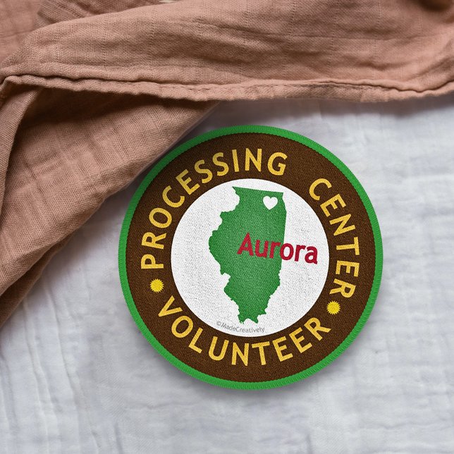 Processing Center Volunteer - Aurora, IL Patch (Creator Uploaded)
