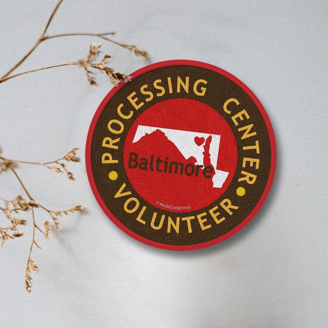 Processing Center Volunteer - Baltimore, MD Patch (Creator Uploaded)