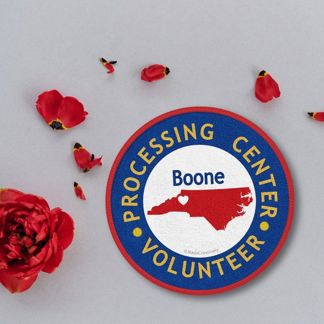 Processing Center Volunteer - Boone, NC Patch (Creator Uploaded)