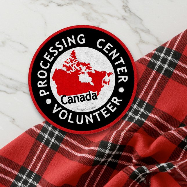 Processing Center Volunteer - Canada Patch (Creator Uploaded)