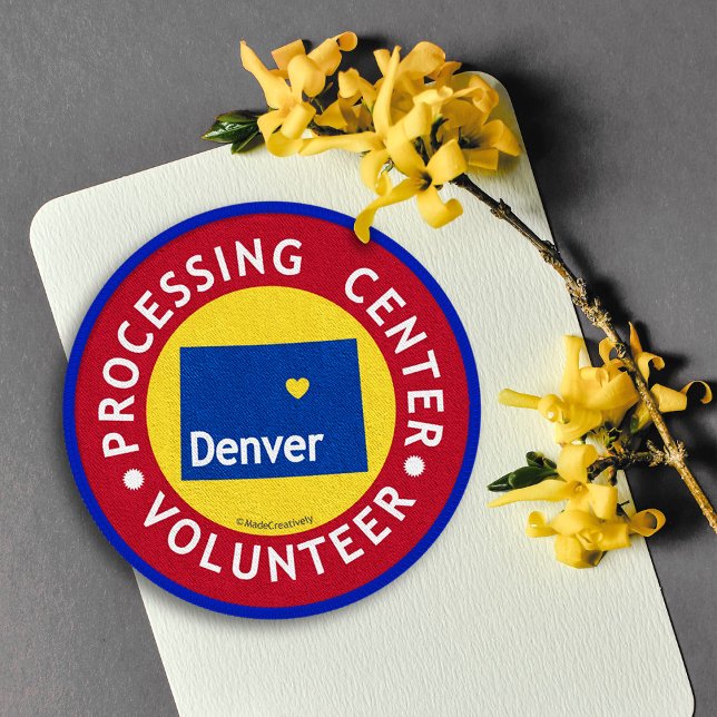 Processing Center Volunteer - Denver, CO Patch (Creator Uploaded)