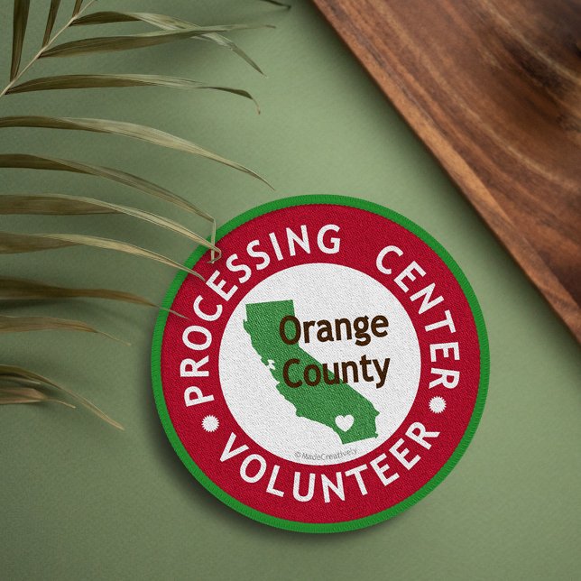 Processing Center Volunteer - Orange Cty, CA Patch (Creator Uploaded)