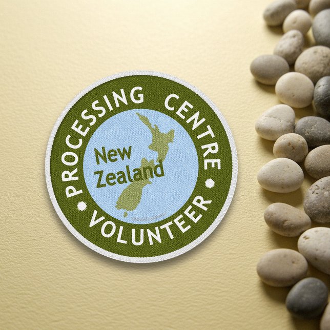 Processing Centre Volunteer - New Zealand Patch (Creator Uploaded)