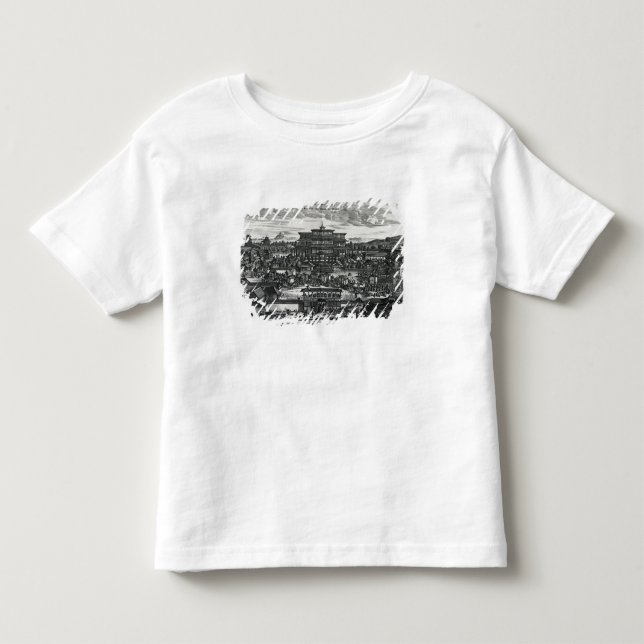 Procession from Macau, an illustration Toddler T-shirt (Front)
