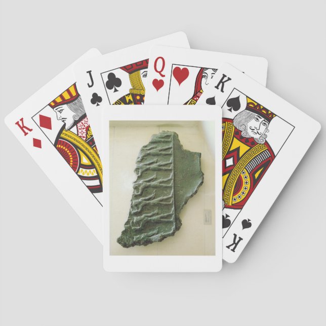Procession of Elamite warriors, Susa, Iran, Elamit Poker Cards (Back)