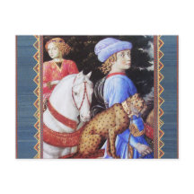 Procession of Magus Melchior,Horse Riders,Wild Cat