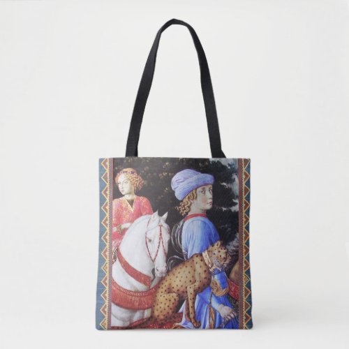 Procession of Magus MelchiorHorse RidersWild Cat Tote Bag