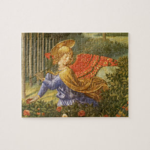 Procession of the Magi Angel by Benozzo Gozzoli Jigsaw Puzzle