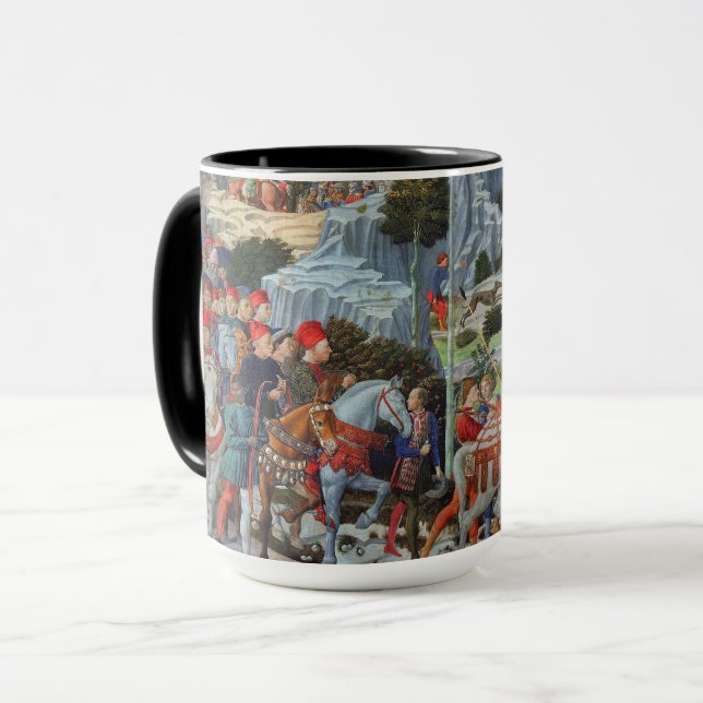 Procession of the Magi-Benozzo Gozzoli Mug (Front Left)
