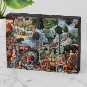 Procession of the Magi-Benozzo Gozzoli Wooden Box Sign