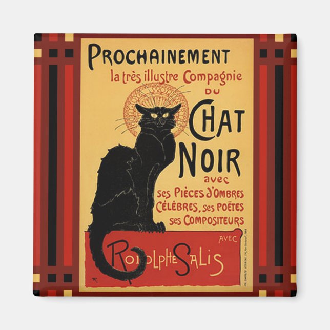 Prochainement Chat Noir Magnet (Front)