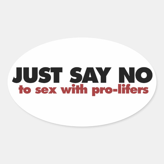 ProChoice Oval Sticker (Front)