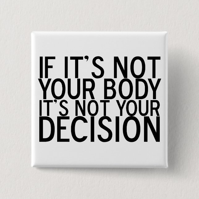 ProChoice Pinback Button (Front)