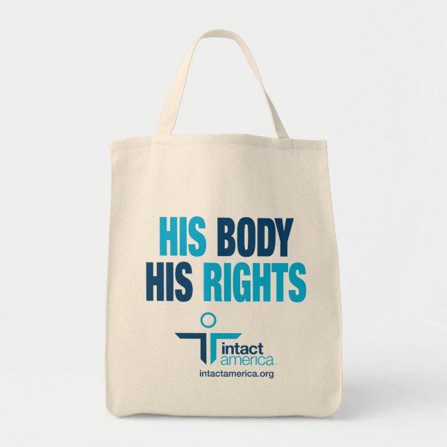Proclaim boys' and men's rights to their bodies. tote bag (Front)