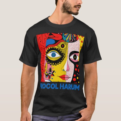 Procol Harum Original Fan Tribute Design T_Shirt