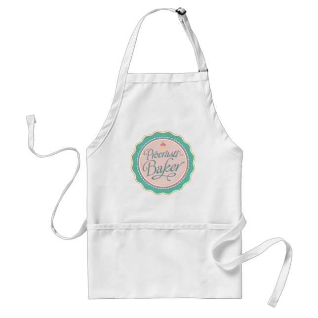 Procrastibaker Apron (Front)