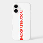 Procrastinator Stamp iPhone 17 Case