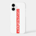 Procrastinator Stamp iPhone 17 Case