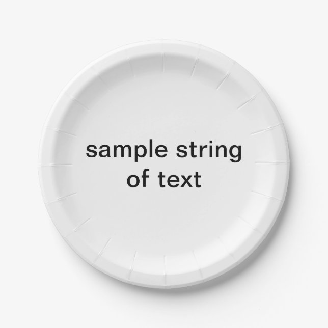 Prod Title Paper Plates (Front)