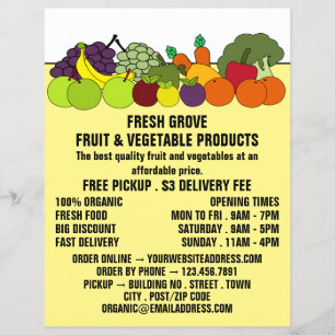 Produce Advertising Flyer