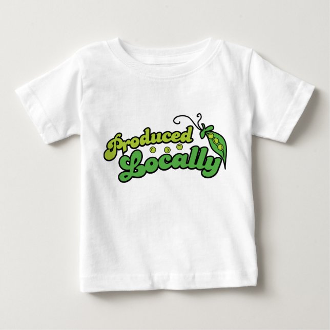 Produced Locally Baby T-Shirt (Front)